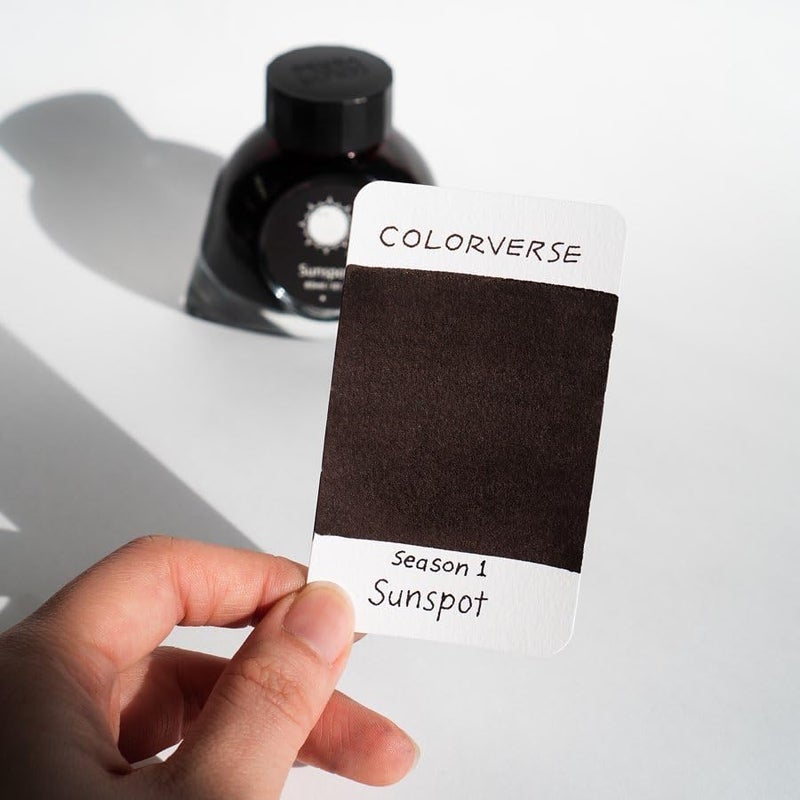Colorverse Ink - Spaceward -No. 1, Sunspot (65ml & 15ml) Fountain Pen Ink - Image 5